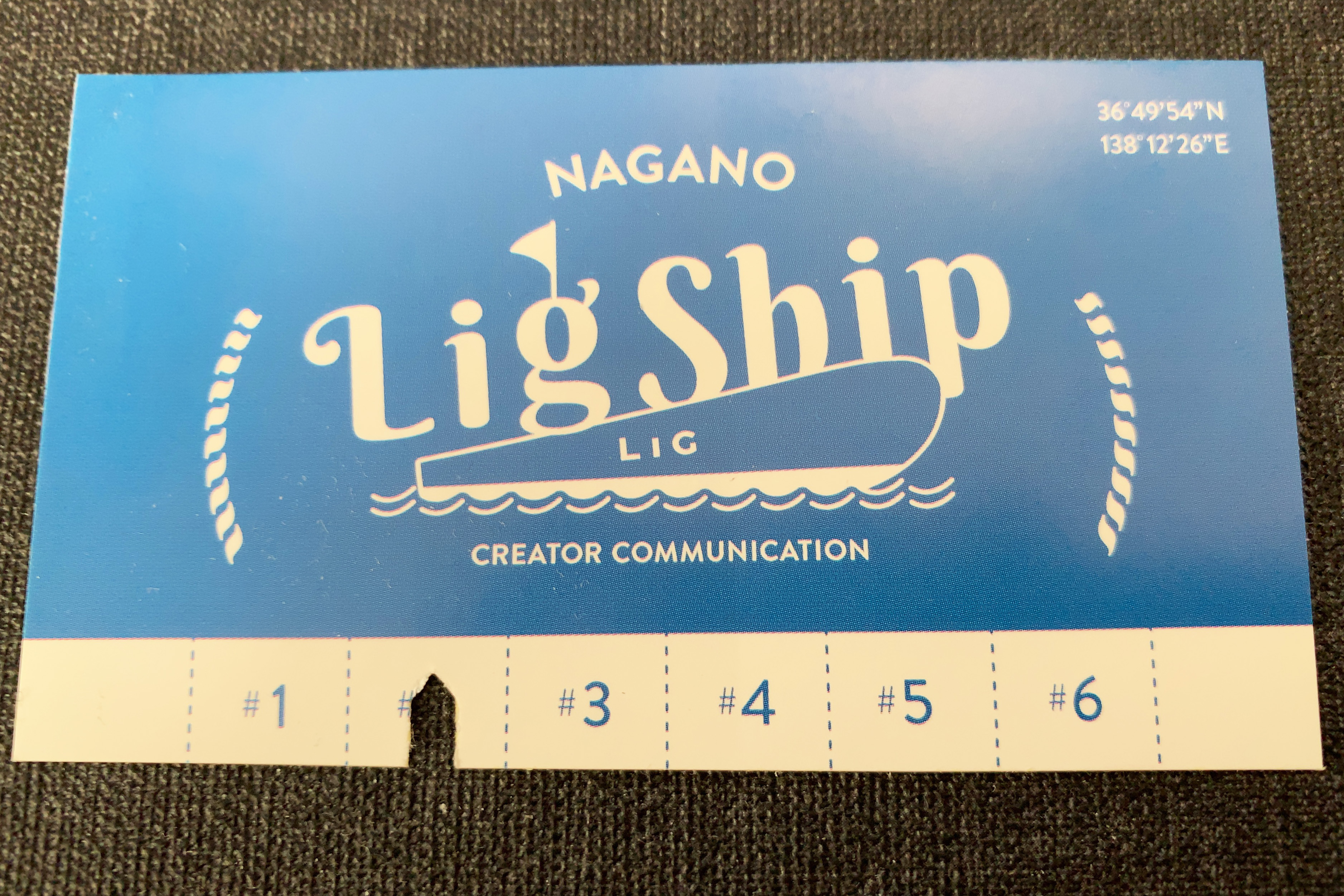 LIG SHIP NAGANOステッカー
