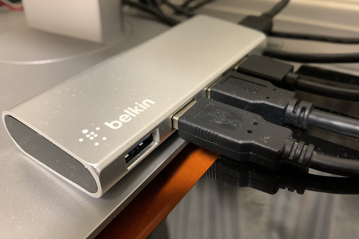 belkin USBハブ 4ポート USB3.0ケーブル1m付き